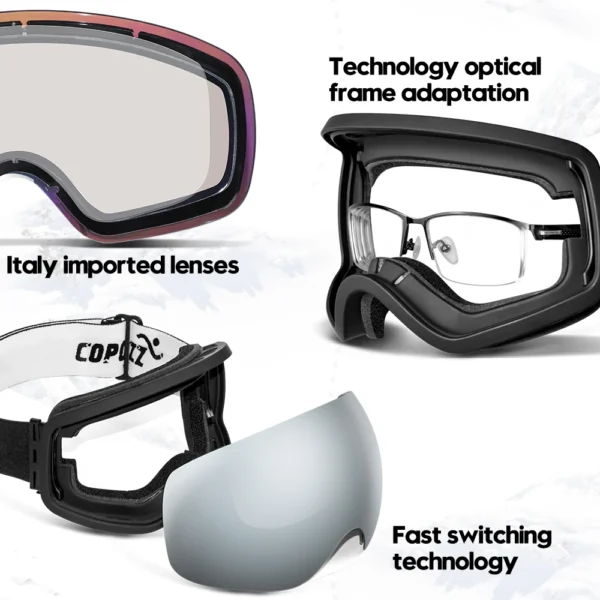Nordicool IceView™ OTG Ski Goggles - Image 3