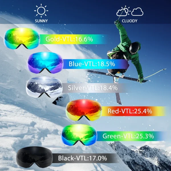 Nordicool IceView™ OTG Ski Goggles - Image 6