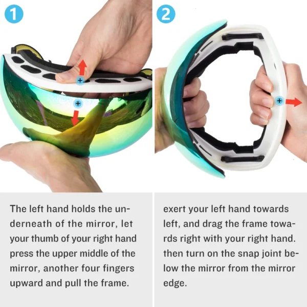 Nordicool IceView™ OTG Ski Goggles - Image 4