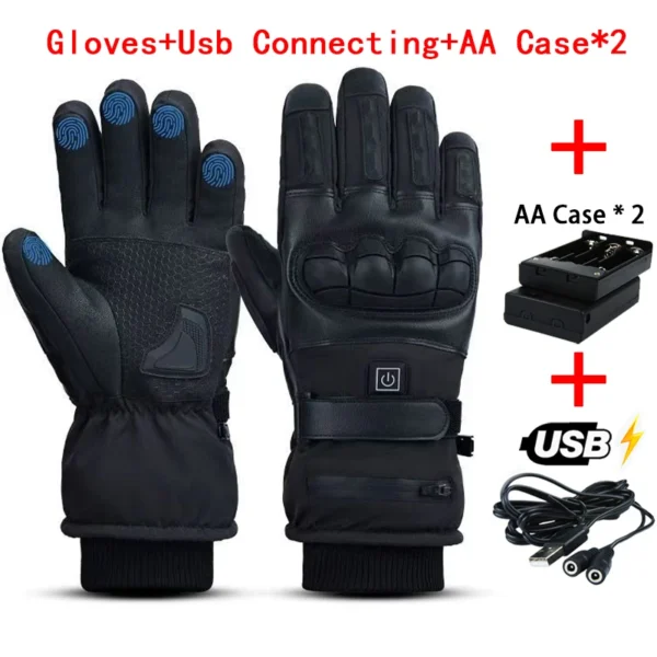 Nordicool VoltEdge Heated Gloves – All-Weather Touchscreen Thermal Gear