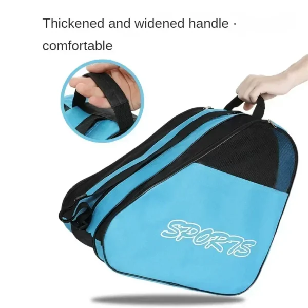 Nordicool GlidePro Skate & Gear Bag – 3-Compartment Storage for Ice & Roller Skates - Image 3
