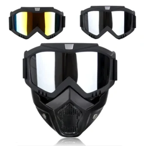 Nordicool HD UV400 Ski & Motorcycle Goggles – Windproof, Impact-Resistant, Unisex Protective Eyewear