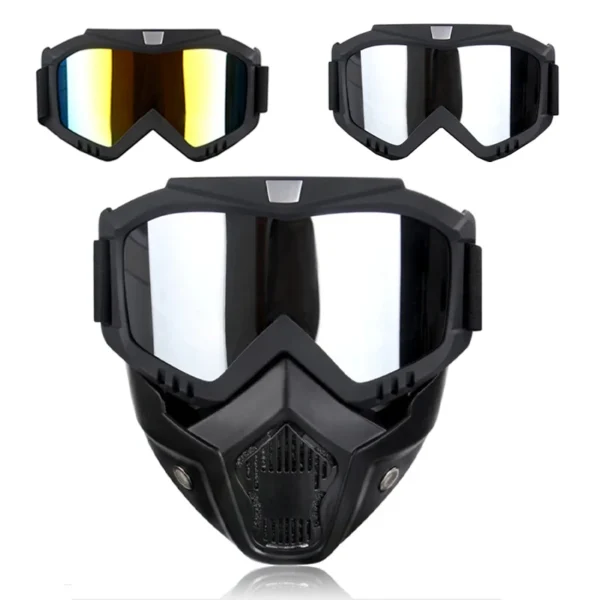 Nordicool HD UV400 Ski & Motorcycle Goggles – Windproof, Impact-Resistant, Unisex Protective Eyewear