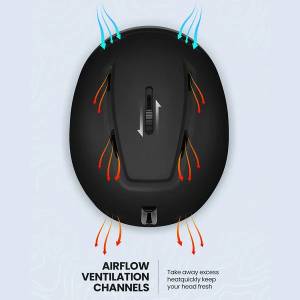 Nordicool ApexShield MIPS Ski & Snowboard Helmet – Ultra-Light, Impact-Protective & Ventilated - Image 3
