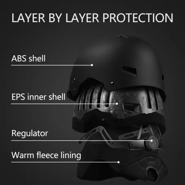 Nordicool SummitGuard™ Thermal Ski Helmet - Image 4