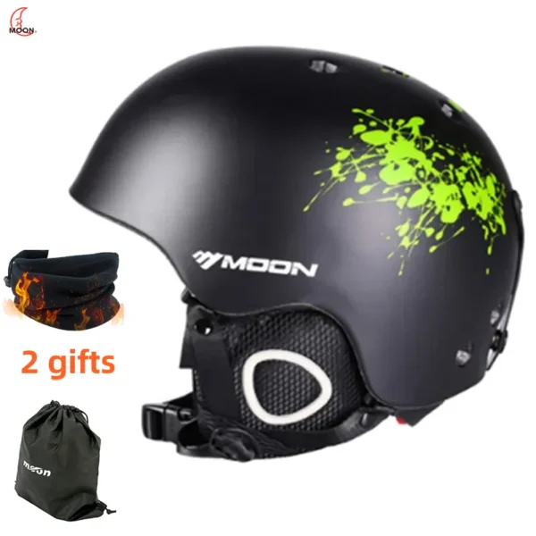 Nordicool GlacierGuard Pro – CE Certified Ski Helmet with Adjustable Fit & Ventilation